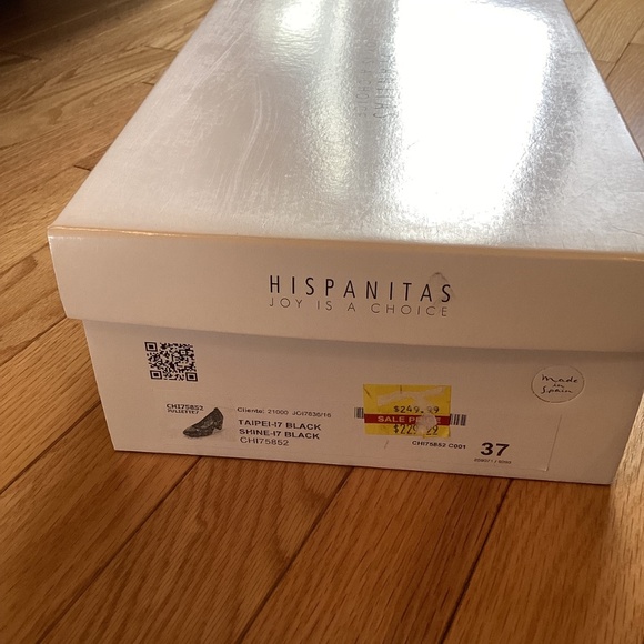 Hispanitas Block Heel Shoe, Size 37, made in Spain - Picture 6 of 11